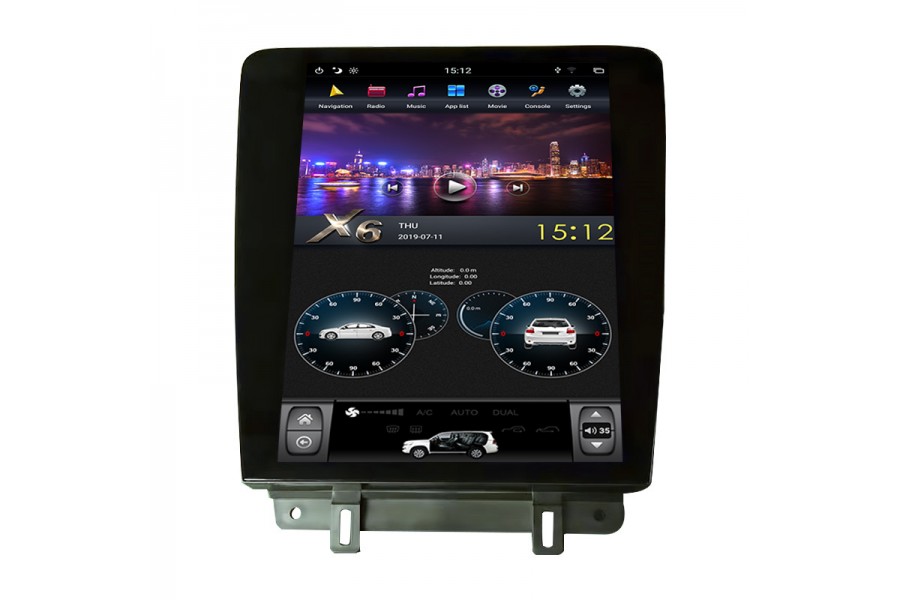 Ford Mustang 2010-2013 Tesla style 12.1" Android Car DVD Player