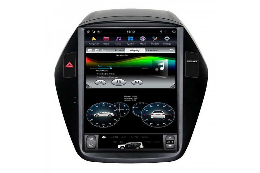 Hyundai IX35 2010-2015 Tesla style 10.4 inch Android Car DVD Player 