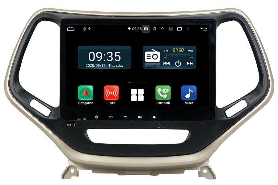Jeep Grand Cherokee 2016-2017 Android Navigation Head Unit (Free Backup Camera)
