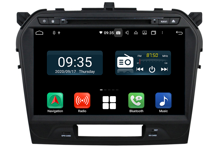 Suzuki Grand Vitara 2015-2020 Aftermarket Radio Upgrade carplay dab backup camera