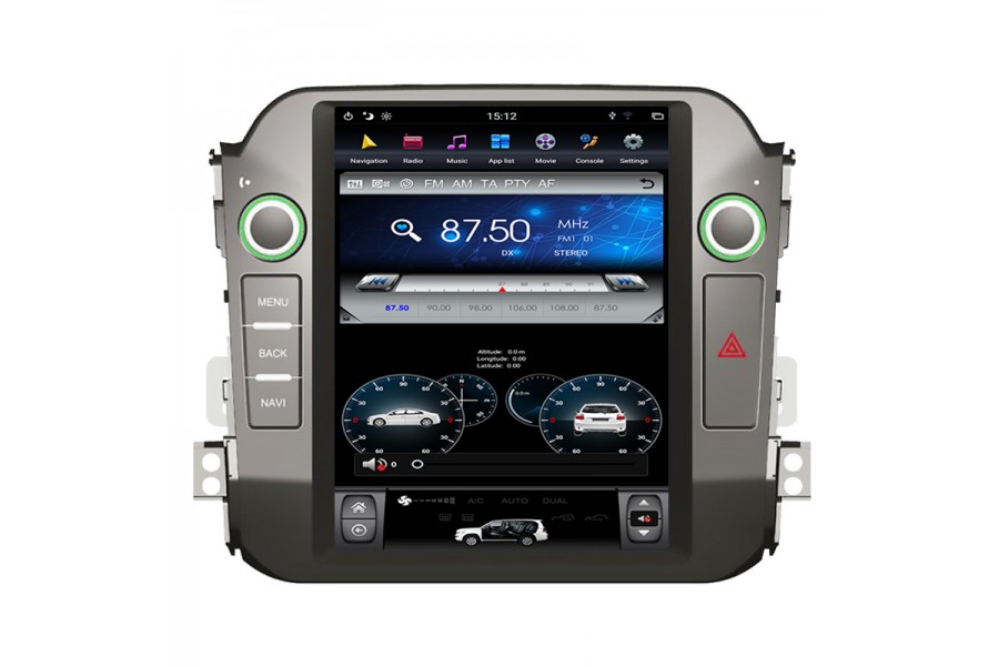 Kia Sportage 2011-2016 Tesla style 9.7 inch Android Car DVD Player 