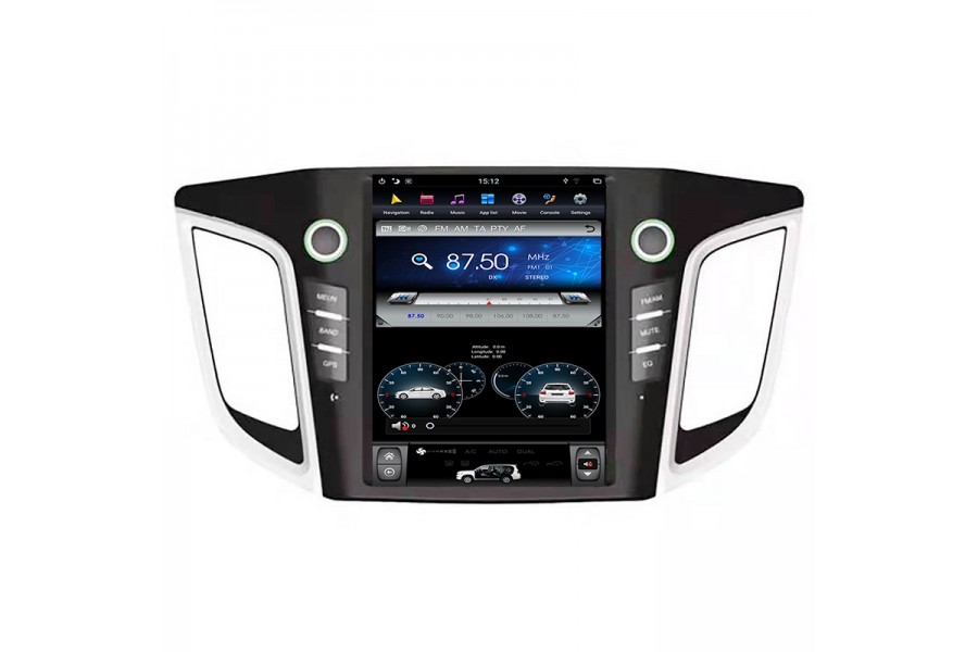 Hyundai IX25 Tesla style 10.4 inch Android Car DVD Player 