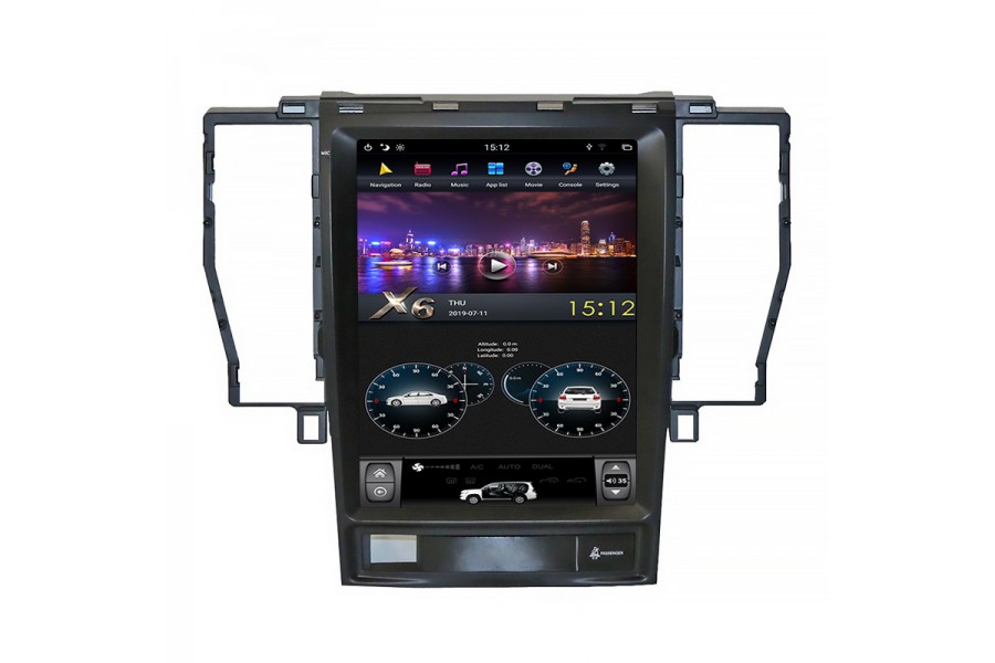 Toyota Crown 2012 Tesla style 10.4 inch Android Car DVD Player 