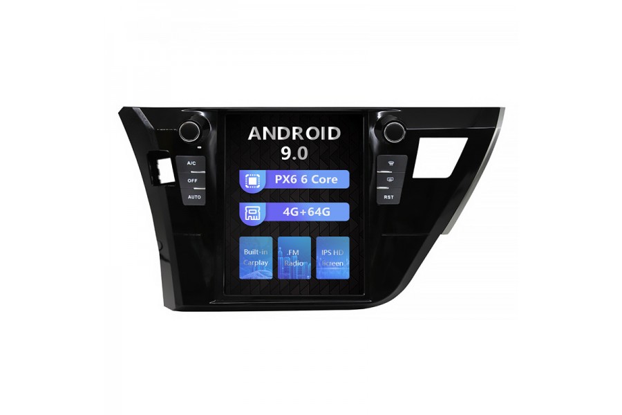 Toyota Corolla 2014-2016 Tesla style 12.1 inch Android Car DVD Player 