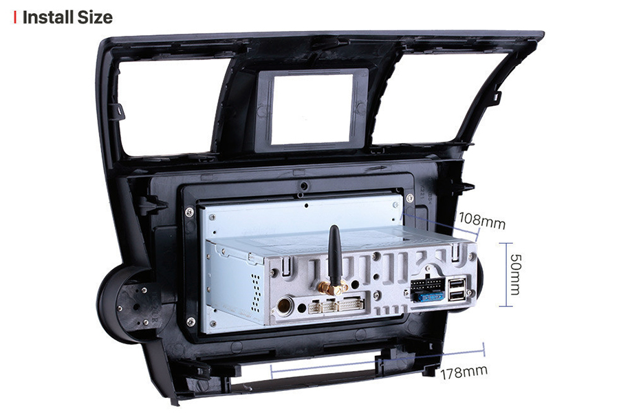 Toyota Highlander 2008-2014 Aftermarket Radio Upgrade (Free Backup Camera)