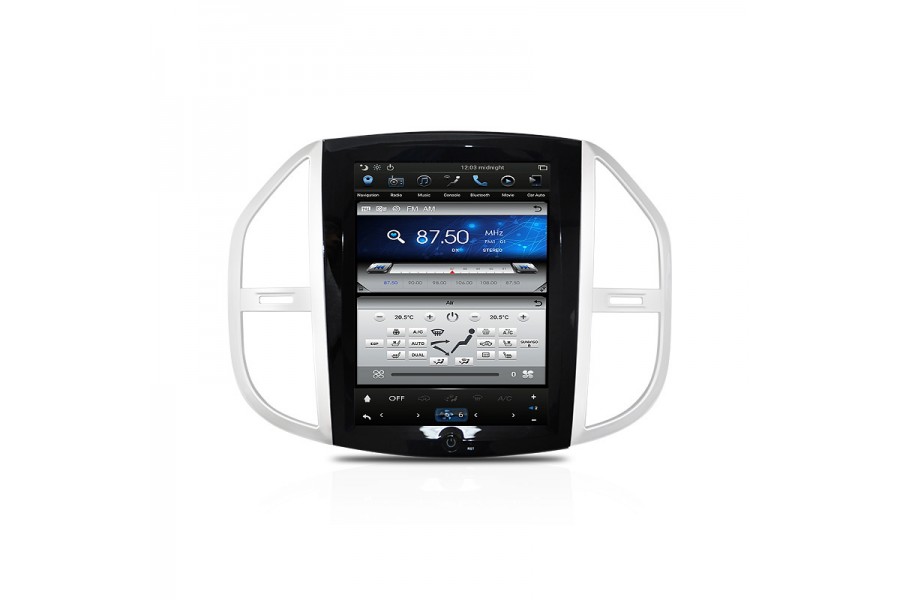 Benz Vito 2018 Tesla style 12.1 inch Android Car DVD Player 