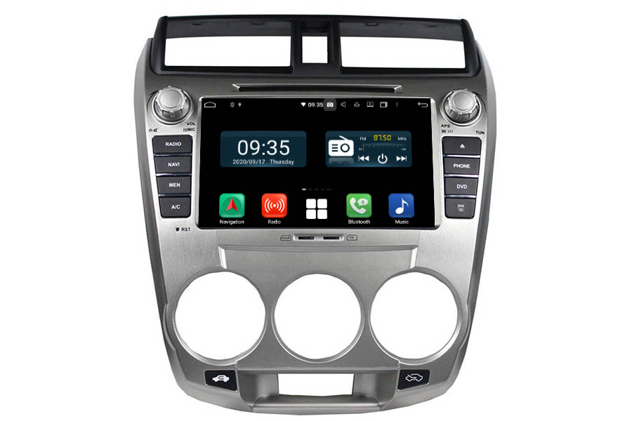 Honda City 2008-2011 Autoradio GPS Aftermarket Android Head Unit Navigation Car Stereo (Free Backup Camera)