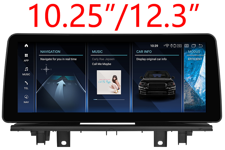 BMW X1 (F48) X2 (F39) 2015-2020 Aftermarket radio upgrade Carstereo Carplay dab (Free Backup Camera)