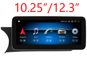 Mercedes-Benz C class (W204) 2011-2014 radio upgrade with 10.25" screen (Free Backup Camera)