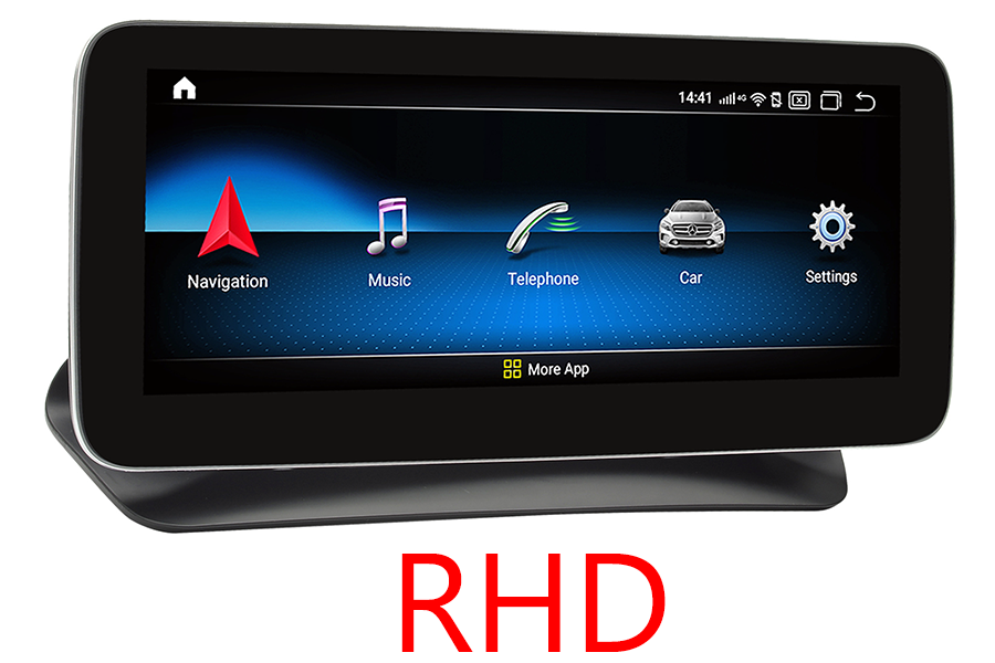 Mercedes-Benz E-Class (A207/C207) RHD 2009-2017 Radio stereo Upgrade carplay DAB (Free Backup Camera)