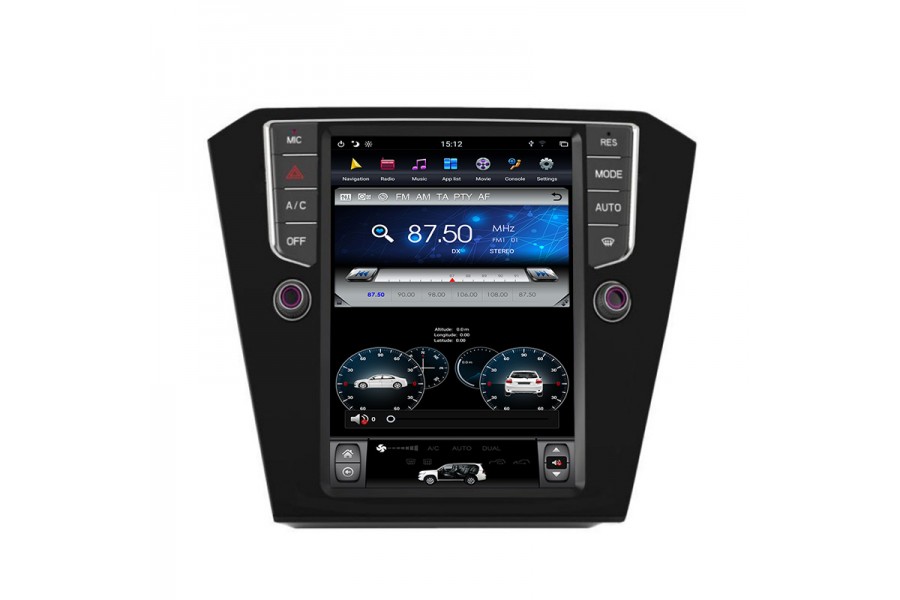 VW Passat 2016 Tesla style 10.4 inch Android Car DVD Player 