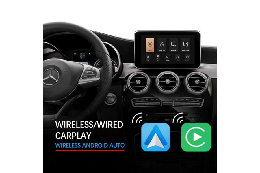 Mercedes-benz NTG 4.5 CarPlay/Android Auto/Camera Upgrade System (Free Backup Camera)