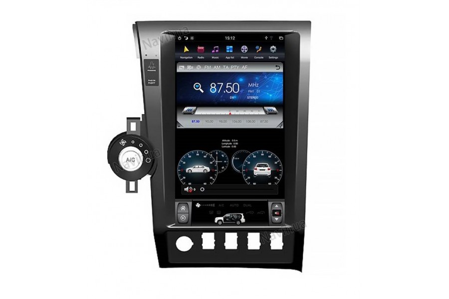 Toyota Tundra Old 2007-2011 Tesla style 13.6 inch Android Car DVD Player 