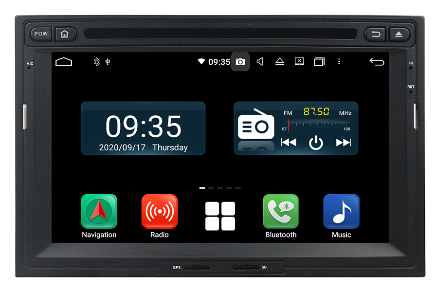 Peugeot 307 3008 2009-2017 Autoradio GPS Aftermarket Android Head Unit Navigation Car Stereo(Free Backup Camera)