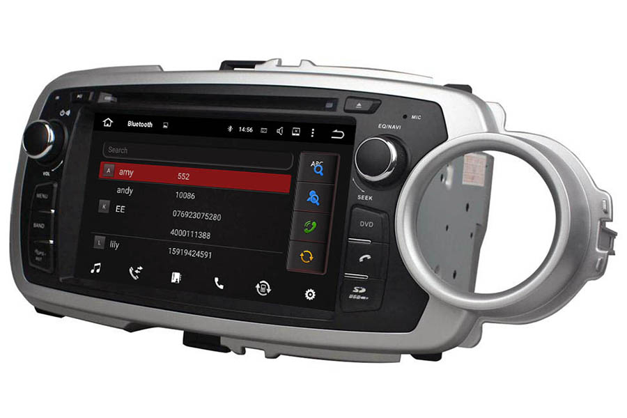Toyota Yaris 2012-2013 RHD Aftermarket Radio Upgrade (Free Backup Camera)