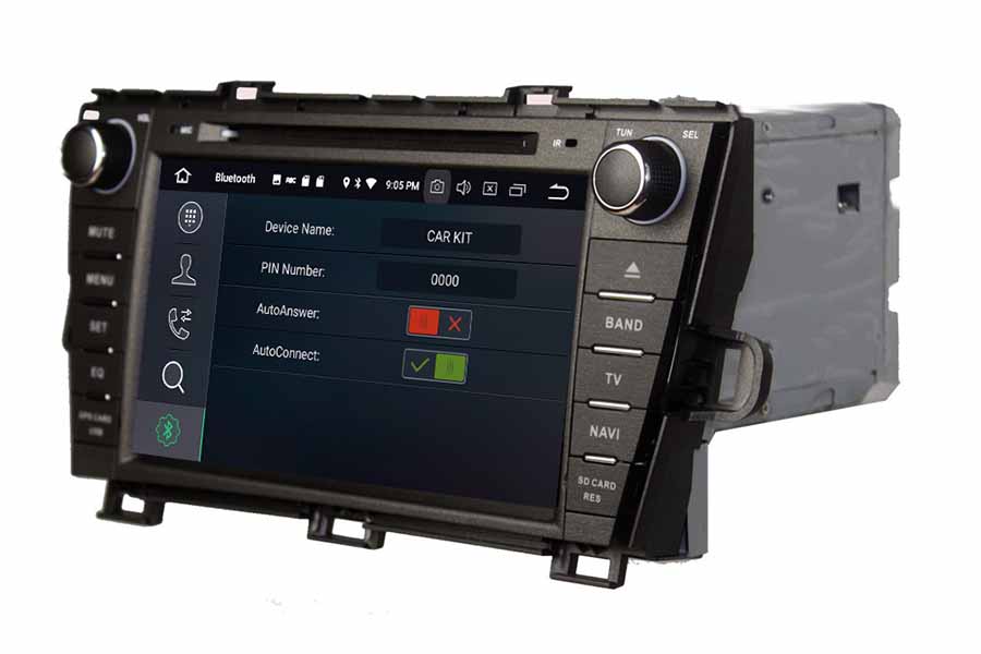 Toyota Prius(LHD)2009-2015 Aftermarket Radio Upgrade DAB (Free Backup Camera)