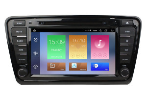 Skoda Octavia 2013-2016 Autoradio GPS Aftermarket Android Head Unit Navigation Car Stereo 