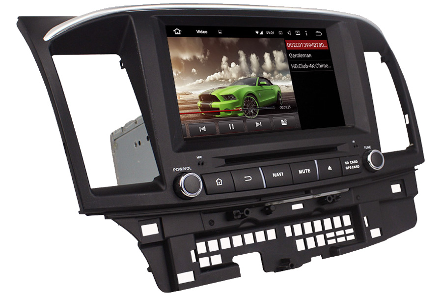 Mitsubishi Lancer 2014-2018 Autoradio GPS Aftermarket Android Head Unit Navigation Car Stereo (Free Backup Camera)