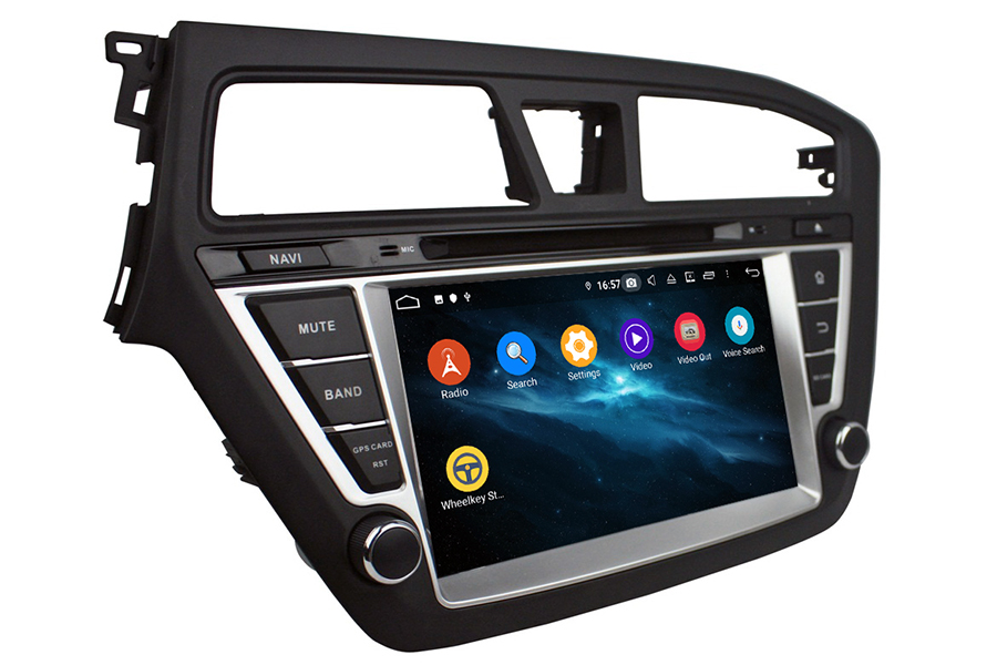 Hyundai i20 2014-2015 LHD Aftermarket Radio Upgrade (Free Backup Camera)