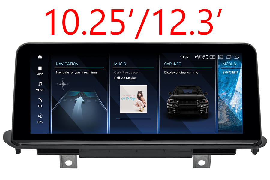 BMW X5 F15 2013 2014 2015 2016 2017 2018 aftermarket radio upgrade android head unit gps navigation Carstereo Carplay dab (Free Backup Camera)