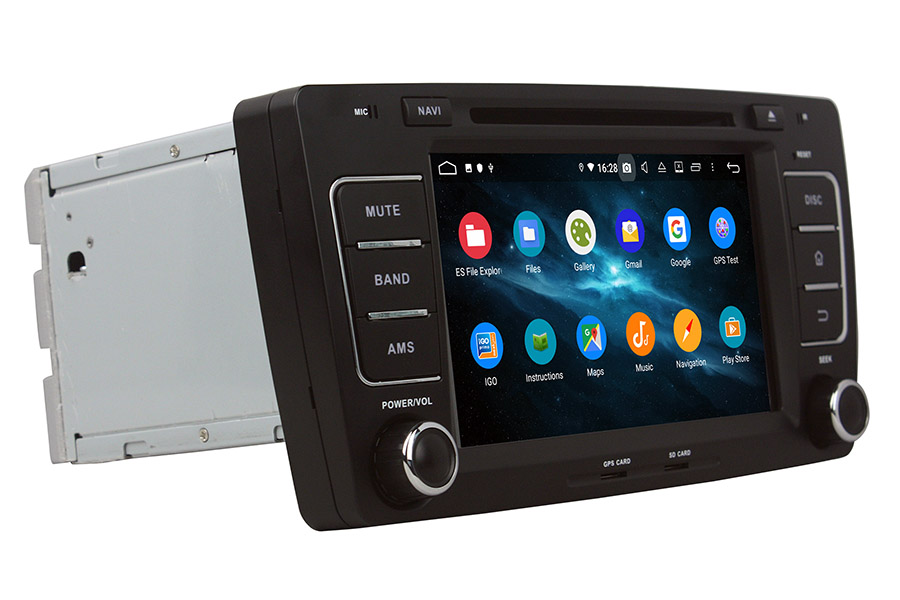 Skoda Octavia 2012 Autoradio GPS Aftermarket Android Head Unit Navigation Car Stereo (Free Backup Camera)