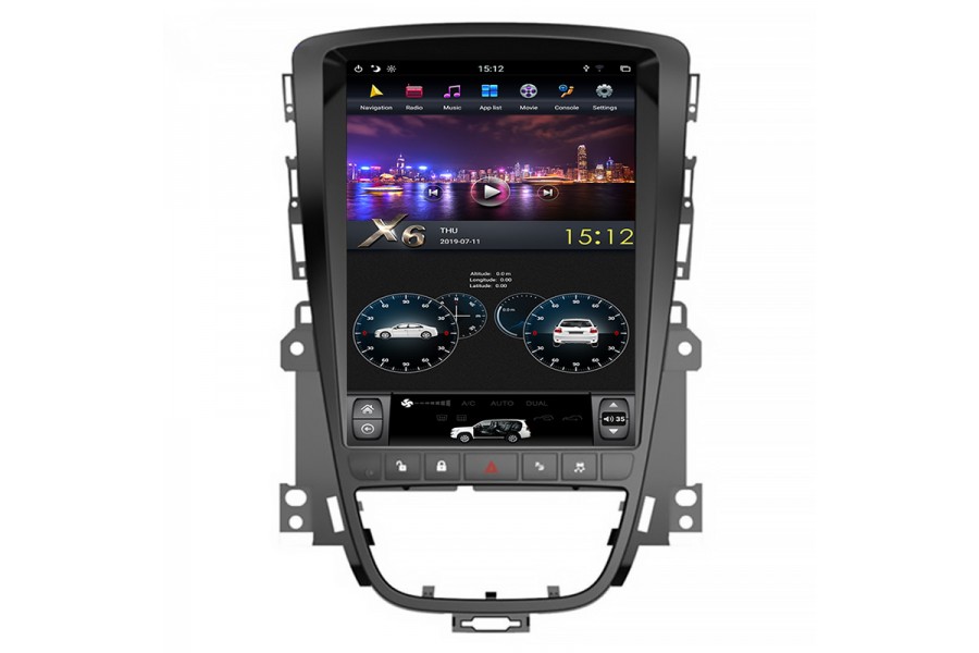 Opel Astra J Tesla style 10.4 inch Android Car DVD Player 