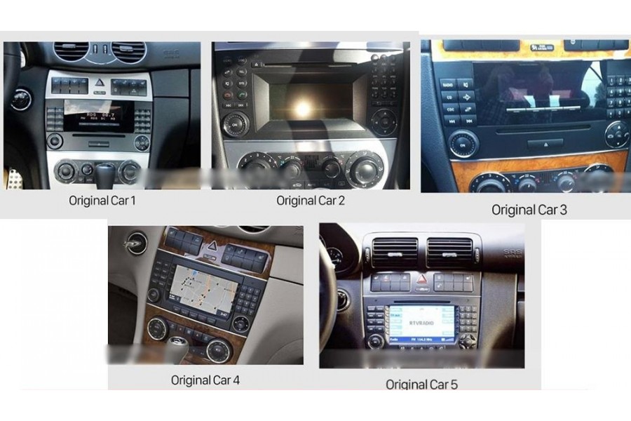 Mercedes-Benz C-W203/G-W463 Aftermarket Radio Upgrade Autoradio GPS Aftermarket Android Head Unit Navigation Car Stereo (Free Backup Camera)
