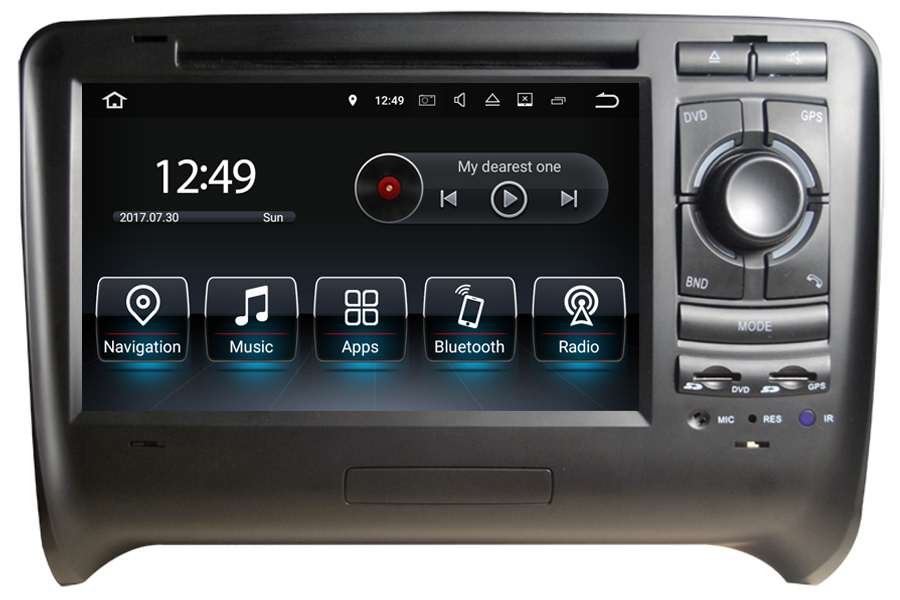 Audi TT TTS 2006 to 2013 radio upgrade Aftermarket Android Head Unit Navigation Car Stereo