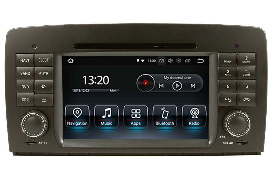 Mercedes-Benz R-Class (W251/V251) 2005-2017 Autoradio GPS Aftermarket Android Head Unit Navigation Car Stereo (Free Backup Camera)