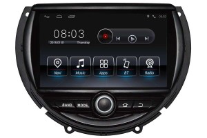MINI Cooper 2014-2016 aftermarket radio upgrade GPS Android Head Unit Navigation Car Stereo(Free Backup Camera)