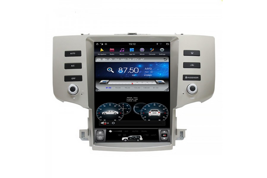 Toyota Reiz 2005-2009 Tesla style 12 inch Android Car DVD Player 