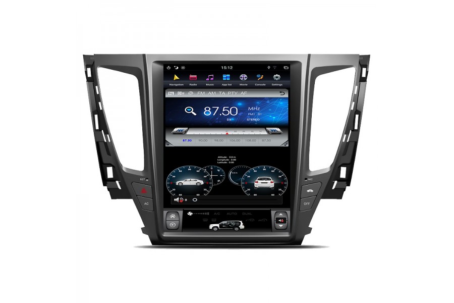 Mitsubishi Pajero Sport Tesla style 12.1 inch Android Car DVD Player 