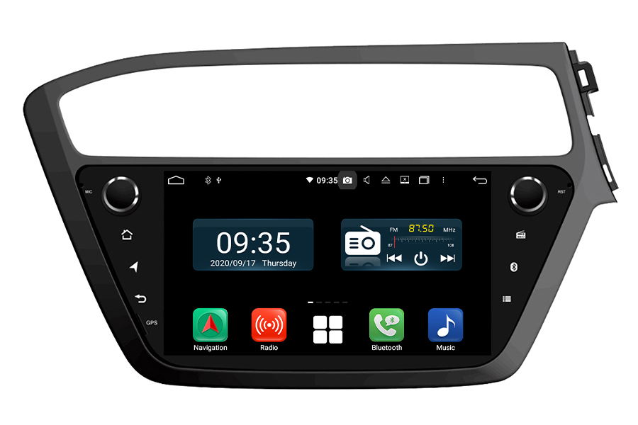 Hyundai I20 (RHD) 2018-2019 Aftermarket Radio Upgrade retrofit carplay (Free Backup Camera)