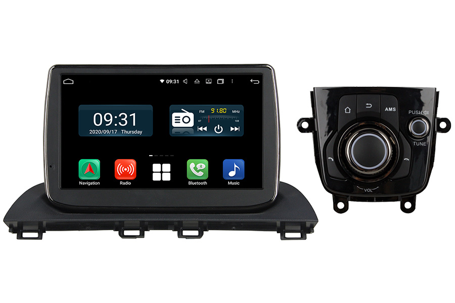 Mazda 3 2014-2017 Autoradio GPS Aftermarket Android Head Unit Navigation Car Stereo(Free Backup Camera)