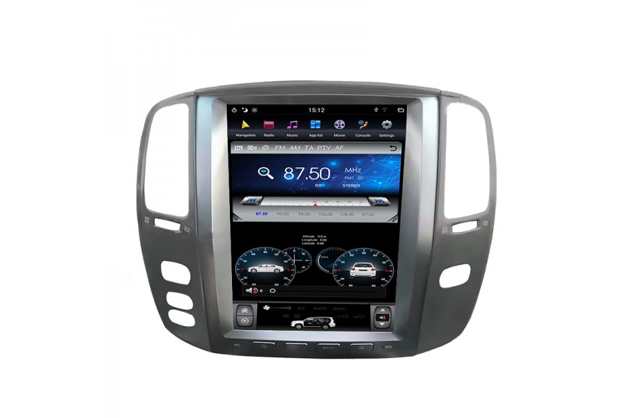 Land Cruiser 1992-2002 Tesla Style 12.1 inch Android Car DVD Player 