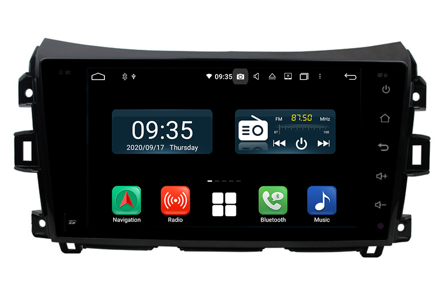 Nissan Navara RHD 2016 Aftermarket Radio Upgrade (Free Backup Camera)
