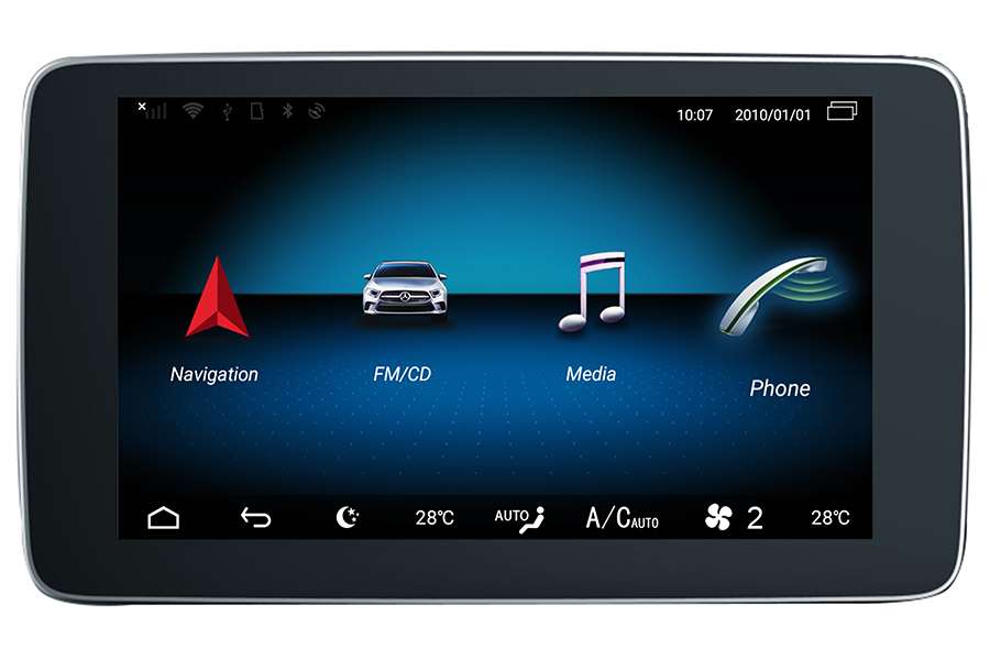 Mercedes-Benz Series 2011-2018 Autoradio GPS Aftermarket Android Head Unit Navigation Car Stereo
