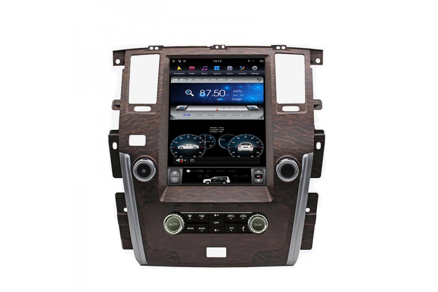 Nissan Patrol SE Tesla style 13.6 inch Android Car DVD Player 