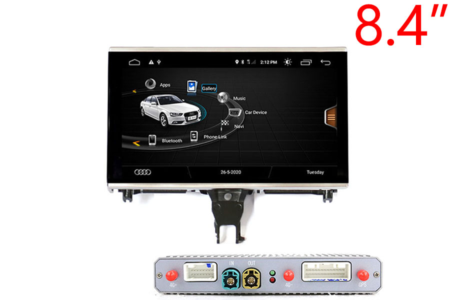 Audi A6 C7 and A7 4G8 2009-2018 Radio Upgrade with 8.4 inch screen (Free Backup Camera)