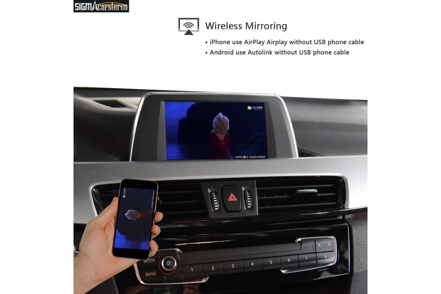 BMW x1 x3 x4 x5 x6 e84 e83 e70 e71 f49 f25 f26 f15 f16 1-1 Wireless CarPlay AndroidAuto Smart Module 