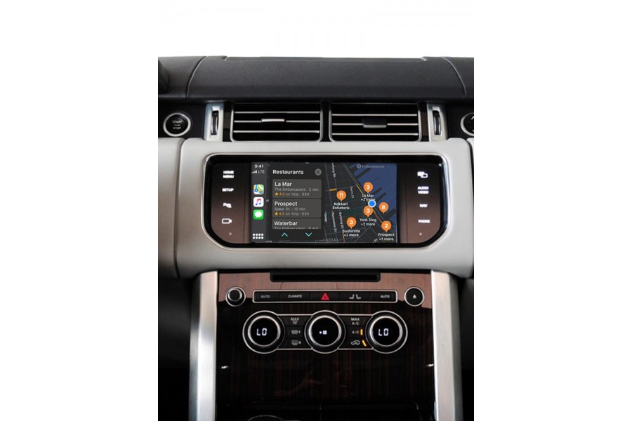 Land Rover 5g Discovery Freelander Evoque 2012-2018 Wireless CarPlay Android Auto Retrofit Box iSmart auto Wireless CarPlay  