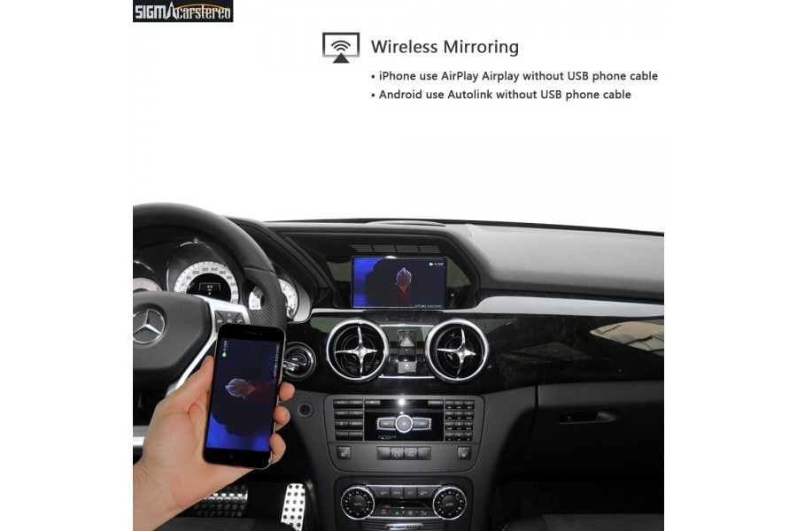 Mercedes benz CL CLK CLS GL GLK GLS W216 W203 W207 W219 W166 wireless apple carplay android auto smart module 