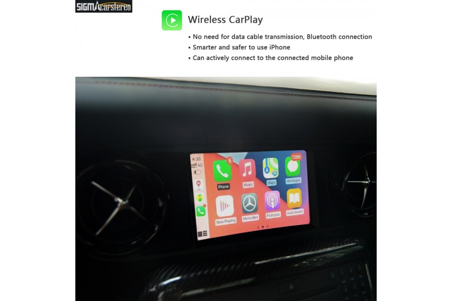 Mercedes Benz SLS-1 Wireless CarPlay AndroidAuto Smart Module 