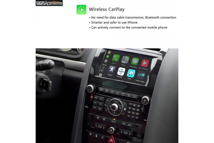 Peugeot 407 after 2012- Android Auto Wireless CarPlay AndroidAuto Smart Module