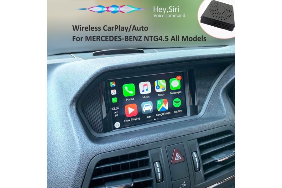 Mercedes Benz NTG 4.5 carplay Android auto multimedia interface for cars with shell Navigation 
