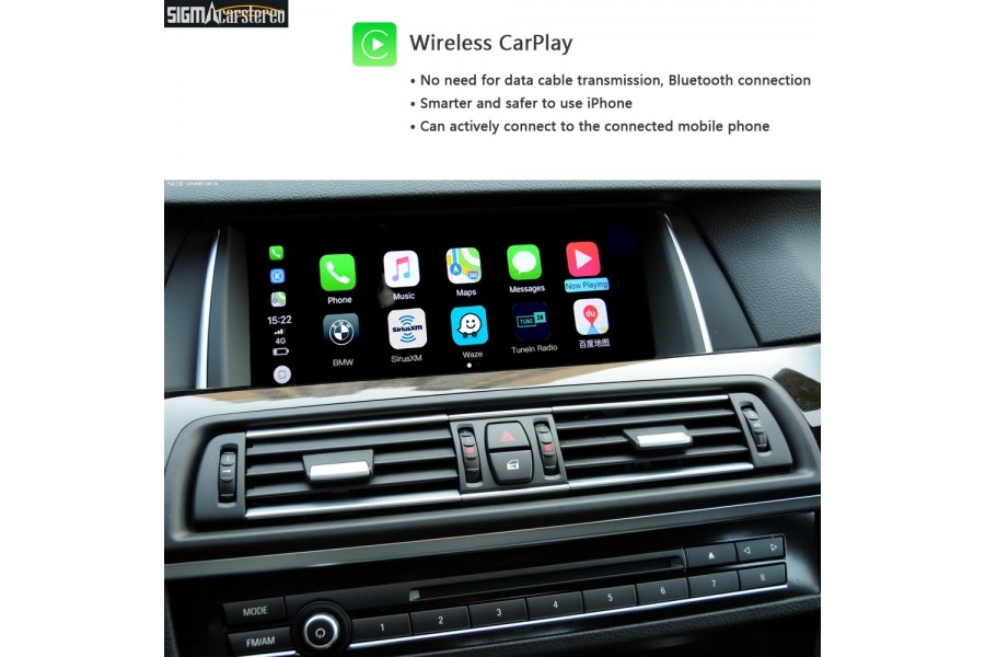 BMW E60 E61 E63 E65 E66 F10 F18 F12 F01 F02-1-3 Wireless CarPlay AndroidAuto Smart Moduleor  5 6 7 Series iSmart auto Wireless CarPlay 