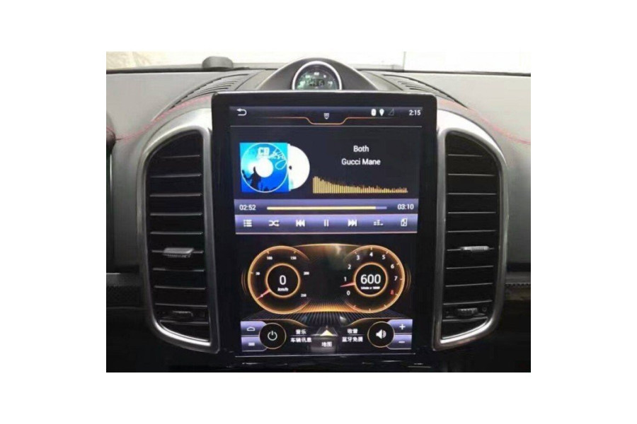 Porsche Cayenne 10.4" screen Tesla style 2011-2016 Aftermarket Android Head Unit Navigation Car Stereo 