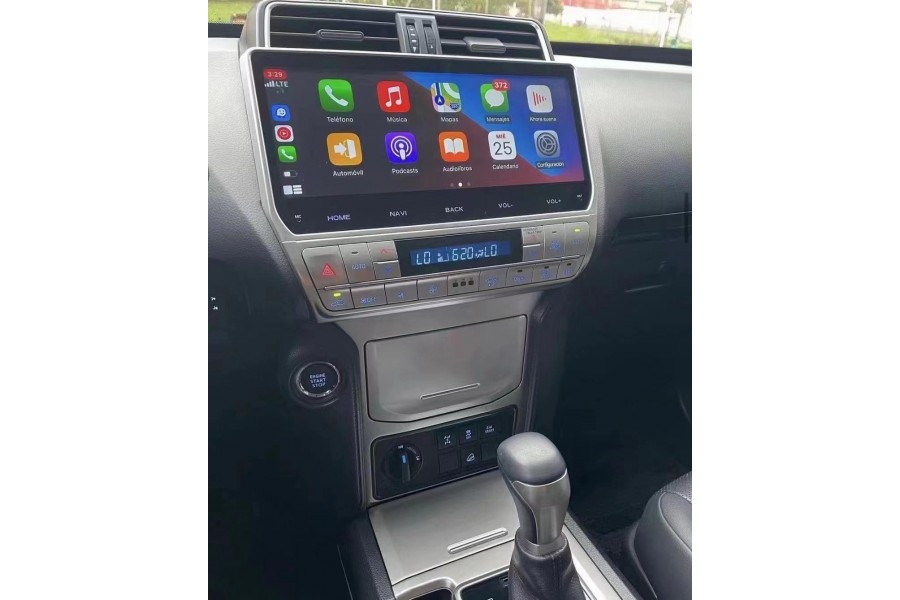 Toyota Prado 12.3 inch 2018-2022 aftermarket retrofit  radio upgrade carplay (Free Backup Camera)