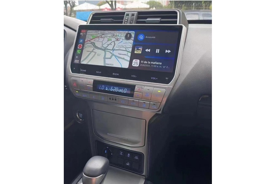Toyota Prado 12.3 inch 2018-2022 aftermarket retrofit  radio upgrade carplay (Free Backup Camera)