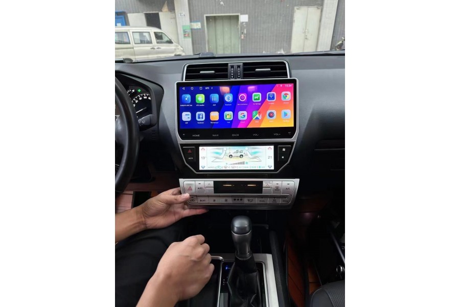 Toyota Prado 2018-2022 Digital Climate Control Display Touch Screen